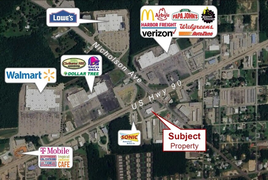 403 Highway 90, Waveland, MS for lease - Building Photo - Image 2 of 12