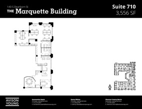 140 S Dearborn St, Chicago, IL for lease Site Plan- Image 2 of 2