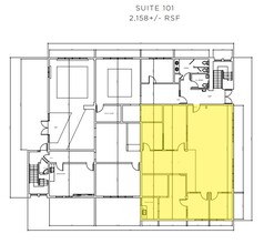 1 Commercial Blvd, Novato, CA à louer Plan d  tage- Image 1 de 4