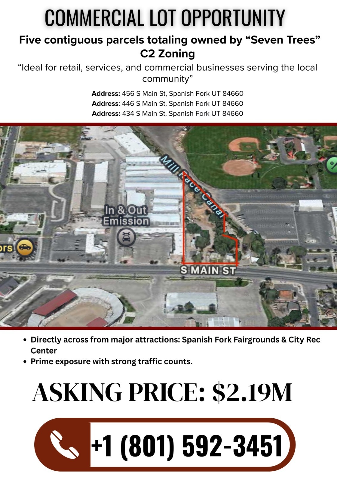 434-456 Main St, Spanish Fork, UT à vendre Photo principale- Image 1 de 2