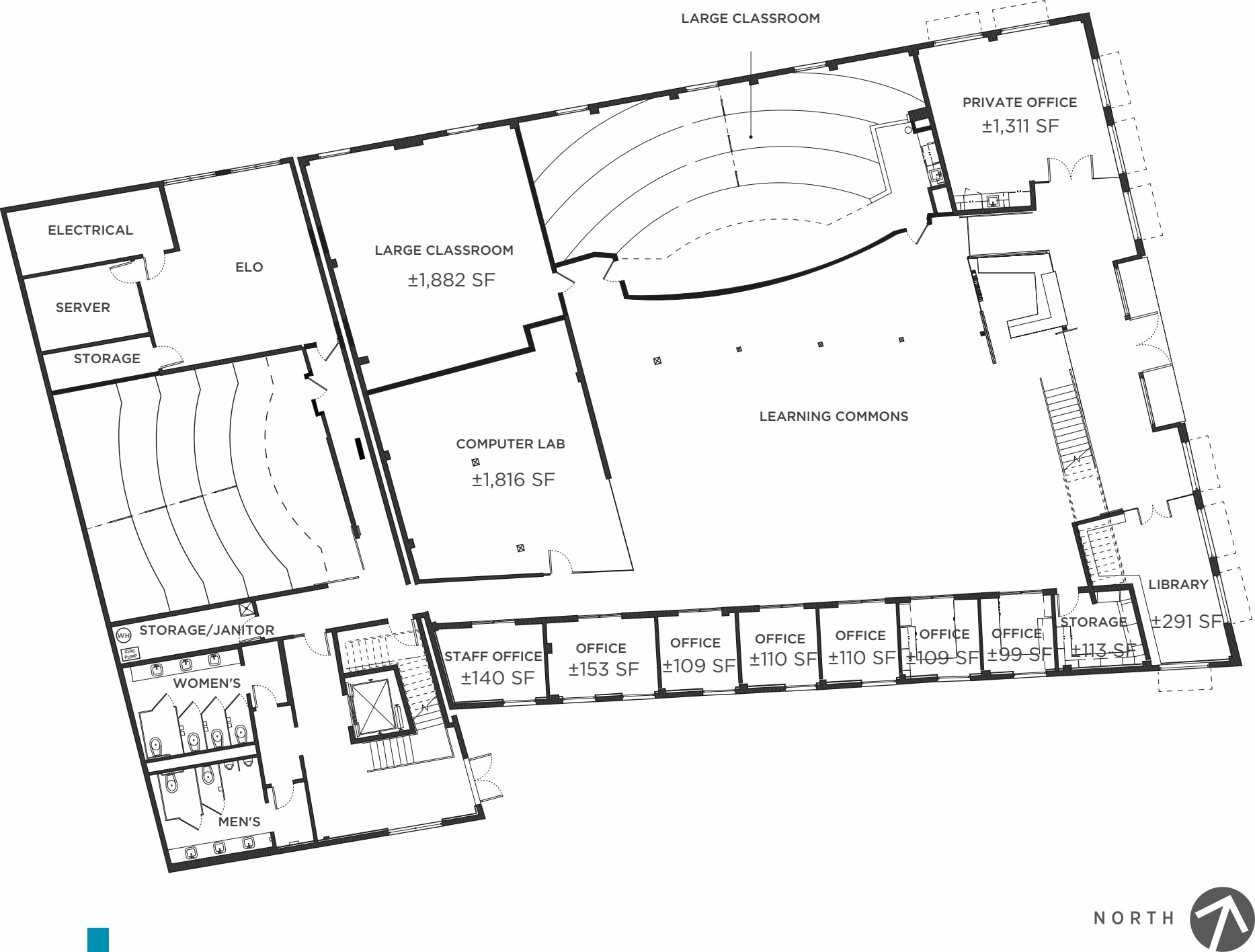 505 S Market St, San Jose, CA for lease Floor Plan- Image 1 of 1