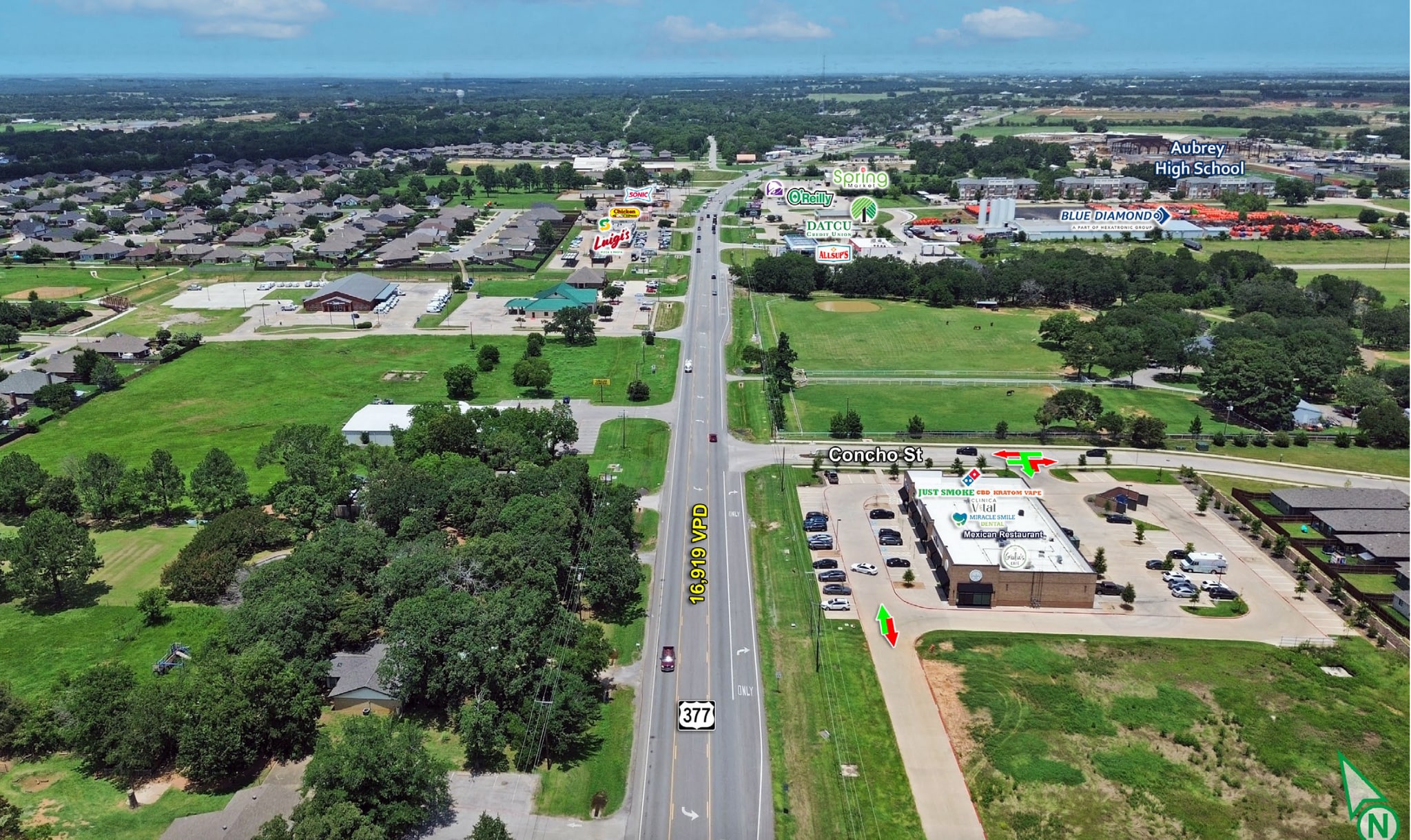 1001 US-377, Aubrey, TX for lease Building Photo- Image 1 of 4