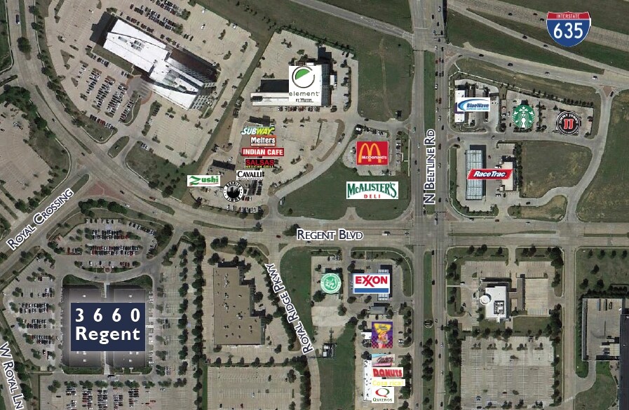 3660 Regent Blvd, Irving, TX à louer - Aérien - Image 2 de 8