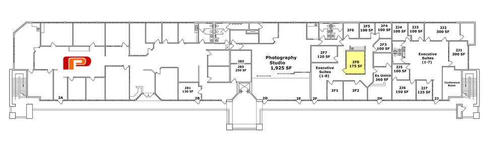 2325 San Pedro Blvd NE, Albuquerque, NM à louer - Plan d’étage - Image 3 de 5