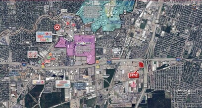 301 South Loop West at Highway 288, Houston, TX - AÉRIEN  Vue de la carte