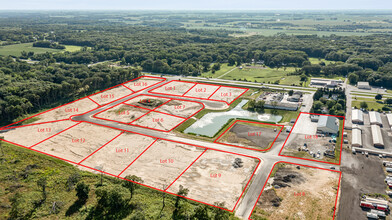 13791 Osborn St, Cedar Lake, IN - aerial  map view - Image1