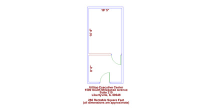 1580 S Milwaukee Ave, Libertyville, IL à louer Plan d  tage- Image 1 de 1