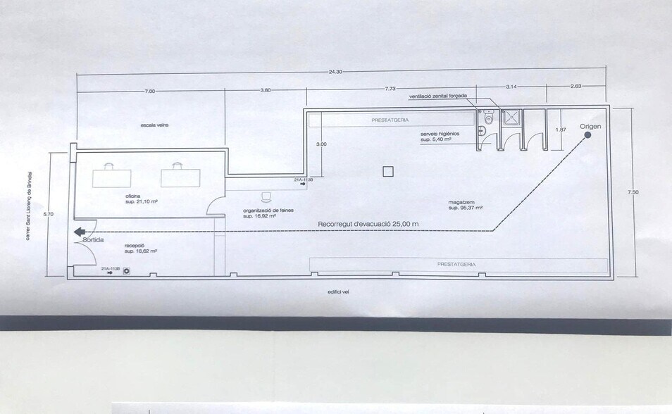 Immeuble residentiel dans Manresa, Barcelona à vendre - Plan d’étage type - Image 3 de 3