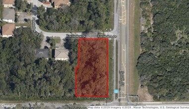 NW Corner Of Highway 405 & Fox Lake Road, Titusville, FL - AERIAL map view