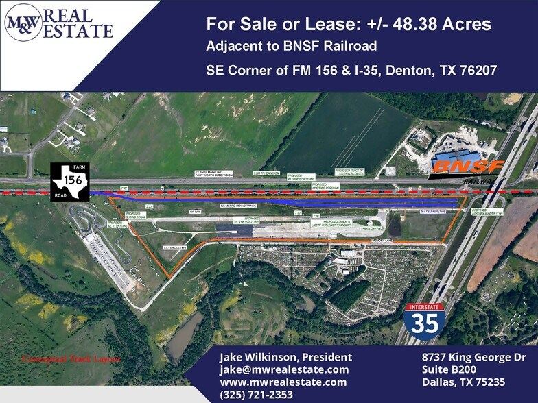 SE Corner of FM 156, Denton, TX for lease - Building Photo - Image 1 of 38