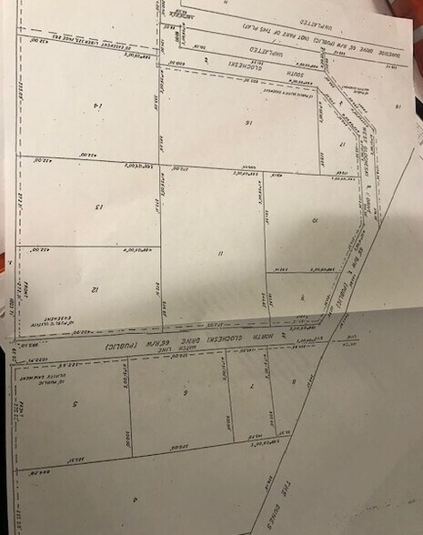 Washington St, Manistee, MI à louer - Plan cadastral - Image 2 de 2