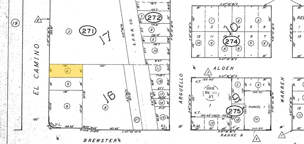 665 El Camino Real, Redwood City, CA for lease - Plat Map - Image 3 of 3