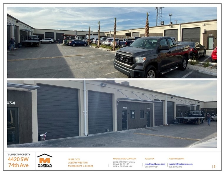 4396 4446 SW 74th Ave, Miami, FL for lease - Building Photo - Image 3 of 8