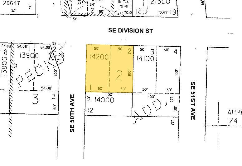 5008-5026 SE Division St, Portland, OR à vendre - Photo du bâtiment - Image 2 de 6