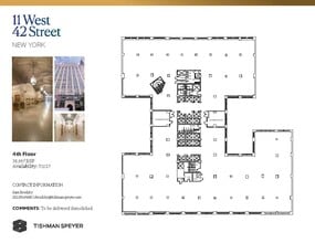 11 W 42nd St, New York, NY for lease Interior Photo- Image 1 of 1