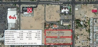 Plus de détails pour 465-475 N Peart Rd, Casa Grande, AZ - Terrain à vendre
