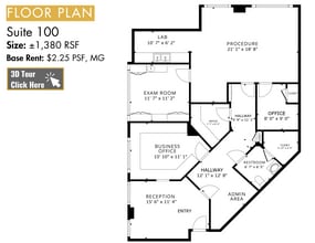 1621 Creekside Dr, Folsom, CA for lease Interior Photo- Image 2 of 3