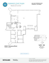 3400 Torrance Blvd, Torrance, CA à louer Plan d  tage- Image 1 de 1