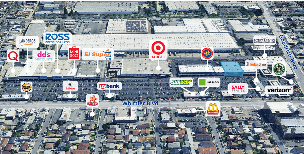 5600 Whittier Blvd, Los Angeles, CA for lease - Building Photo - Image 3 of 6