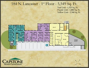 184 N Lancaster St, Athens, OH for lease Floor Plan- Image 2 of 2