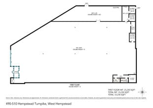 490-520 Hempstead Tpke, West Hempstead, NY for lease Floor Plan- Image 1 of 5