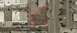 Plus de détails pour 15425 S Main St, Gardena, CA - Terrain à louer
