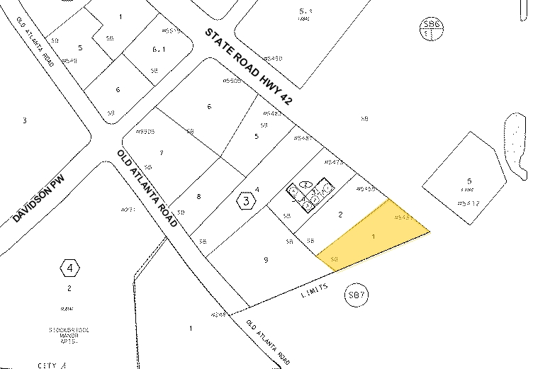 5431 N Henry Blvd, Stockbridge, GA for lease - Plat Map - Image 2 of 12