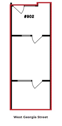 1030 W Georgia St, Vancouver, BC for lease Floor Plan- Image 1 of 1
