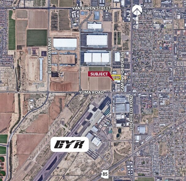 1040 S Camino Oro Dr, Goodyear, AZ à louer - Aérien - Image 2 de 3