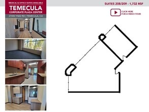 27450 Ynez Rd, Temecula, CA à louer Plan d’étage- Image 1 de 1