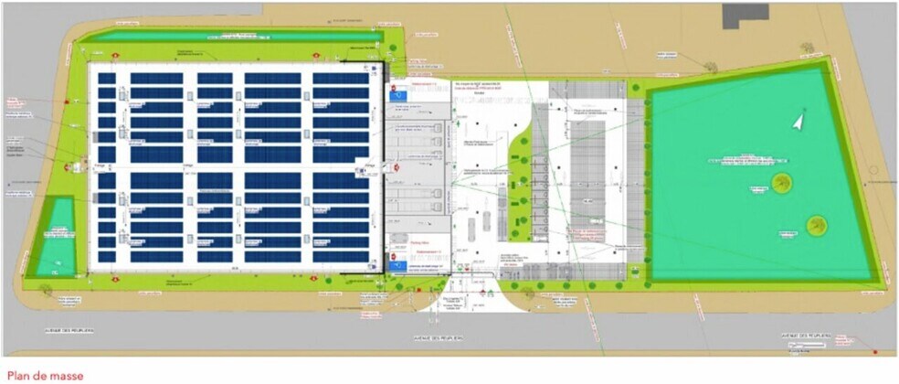 Industrial in Plan-d'Orgon for lease - Site Plan - Image 3 of 6