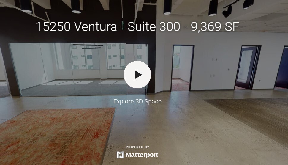 15250 ventura Blvd, Sherman Oaks, CA à louer - Numérisation 3D de Matterport - Image 2 de 10