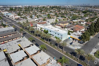 2181 S Atlantic Blvd, Commerce, CA - AERIAL  map view