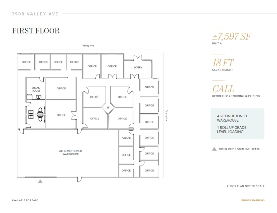 3908 Valley Ave, Pleasanton, CA 94566 - Unit A -  - Floor Plan - Image 1 of 1