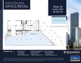 1100 Brickell Bay Dr, Miami, FL for lease Floor Plan- Image 2 of 6