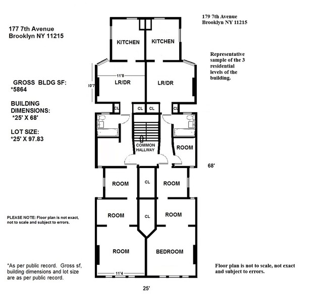 179 7th Ave, Brooklyn, NY à vendre - Plan d  tage - Image 3 de 15