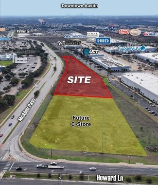 Plus de détails pour SWQ of Howard Ln & McAllen Pass, Austin, TX - Terrain à vendre