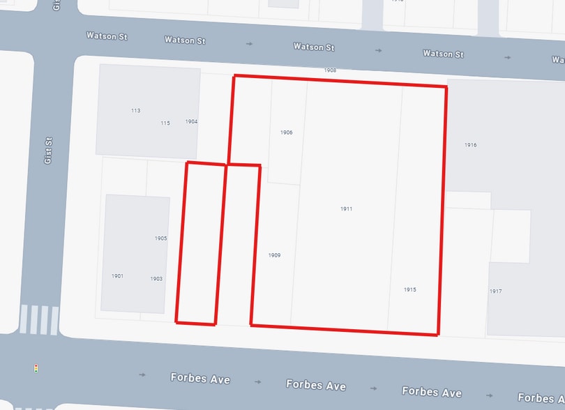 1911 Forbes Ave, Pittsburgh, PA for lease - Building Photo - Image 3 of 3