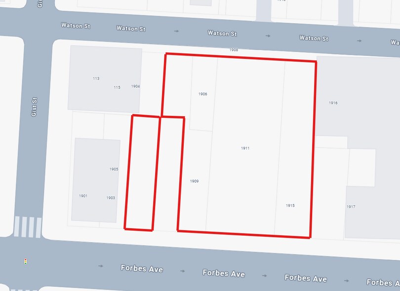 1911 Forbes Ave, Pittsburgh, PA à louer - Photo du bâtiment - Image 3 de 3