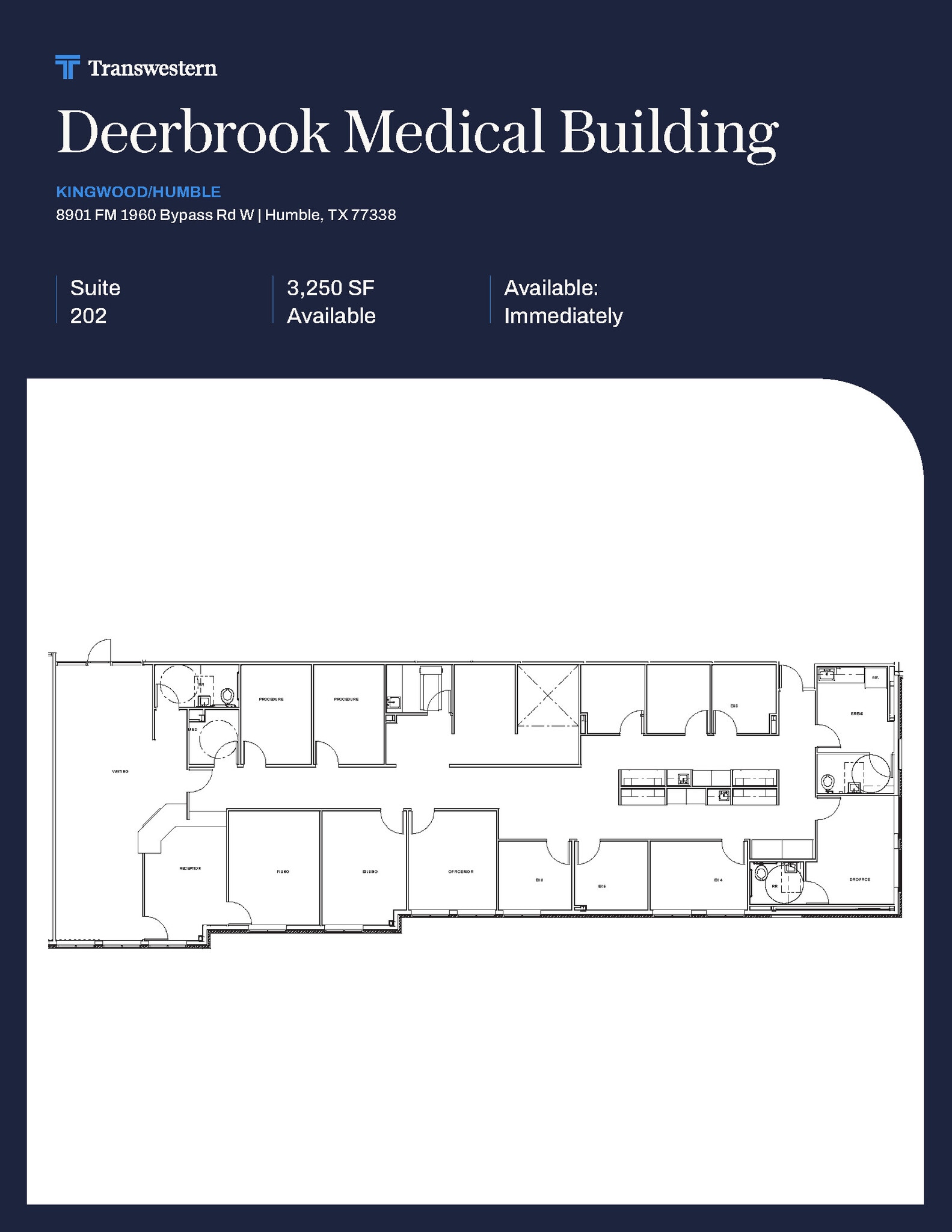 8901 FM 1960 Bypass Rd W, Humble, TX for lease Floor Plan- Image 1 of 1