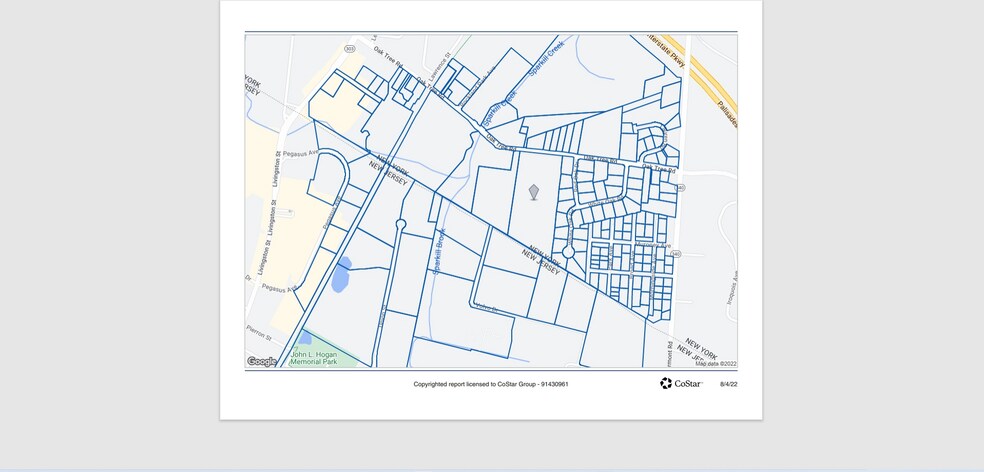 275 Oak Tree Rd, Palisades, NY à vendre - Plan cadastral - Image 3 de 3