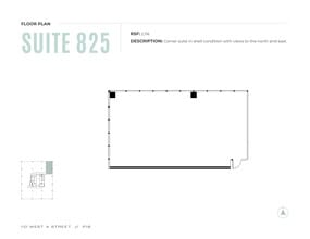 110 W A St, San Diego, CA à louer Plan d’étage- Image 1 de 1