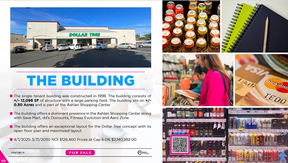 4021 E Ashlan Ave, Fresno, CA à vendre - Photo du bâtiment - Image 3 de 9