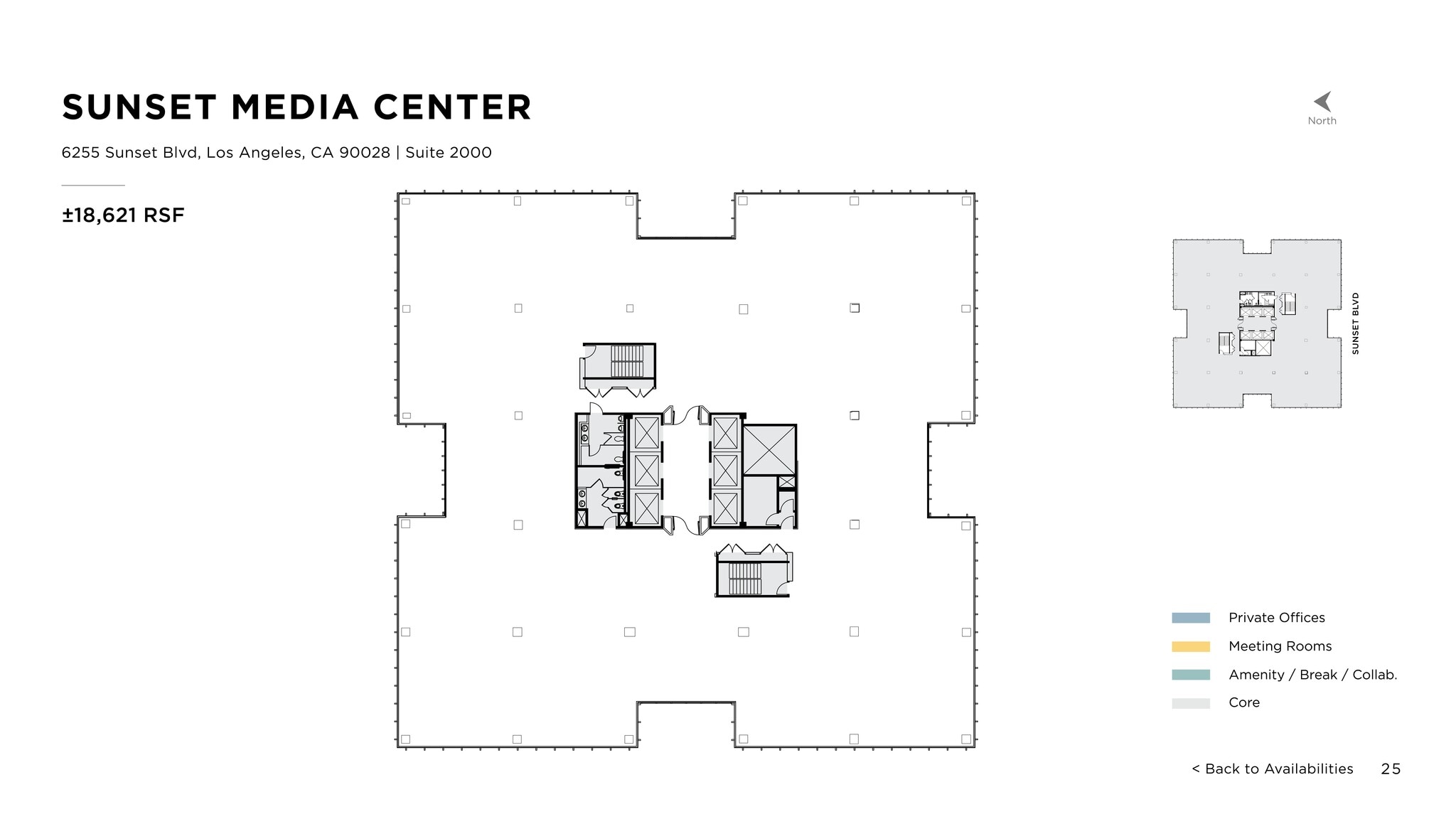 6255 W Sunset Blvd, Los Angeles, CA for lease Site Plan- Image 1 of 1