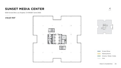 6255 W Sunset Blvd, Los Angeles, CA for lease Site Plan- Image 1 of 1