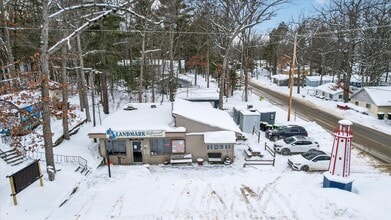 5937 W Higgins Lake Dr, Roscommon, MI - Aérien  Vue de la carte - Image1