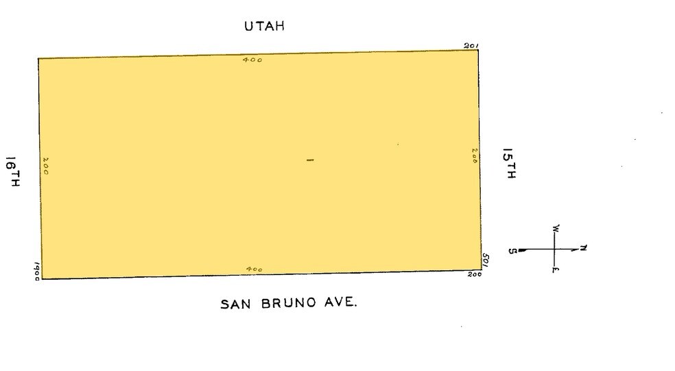 290-298 San Bruno Ave, San Francisco, CA for sale - Plat Map - Image 2 of 2