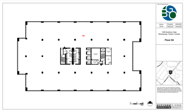 1855 Buckhorn Gate, Mississauga, ON for lease Floor Plan- Image 1 of 1