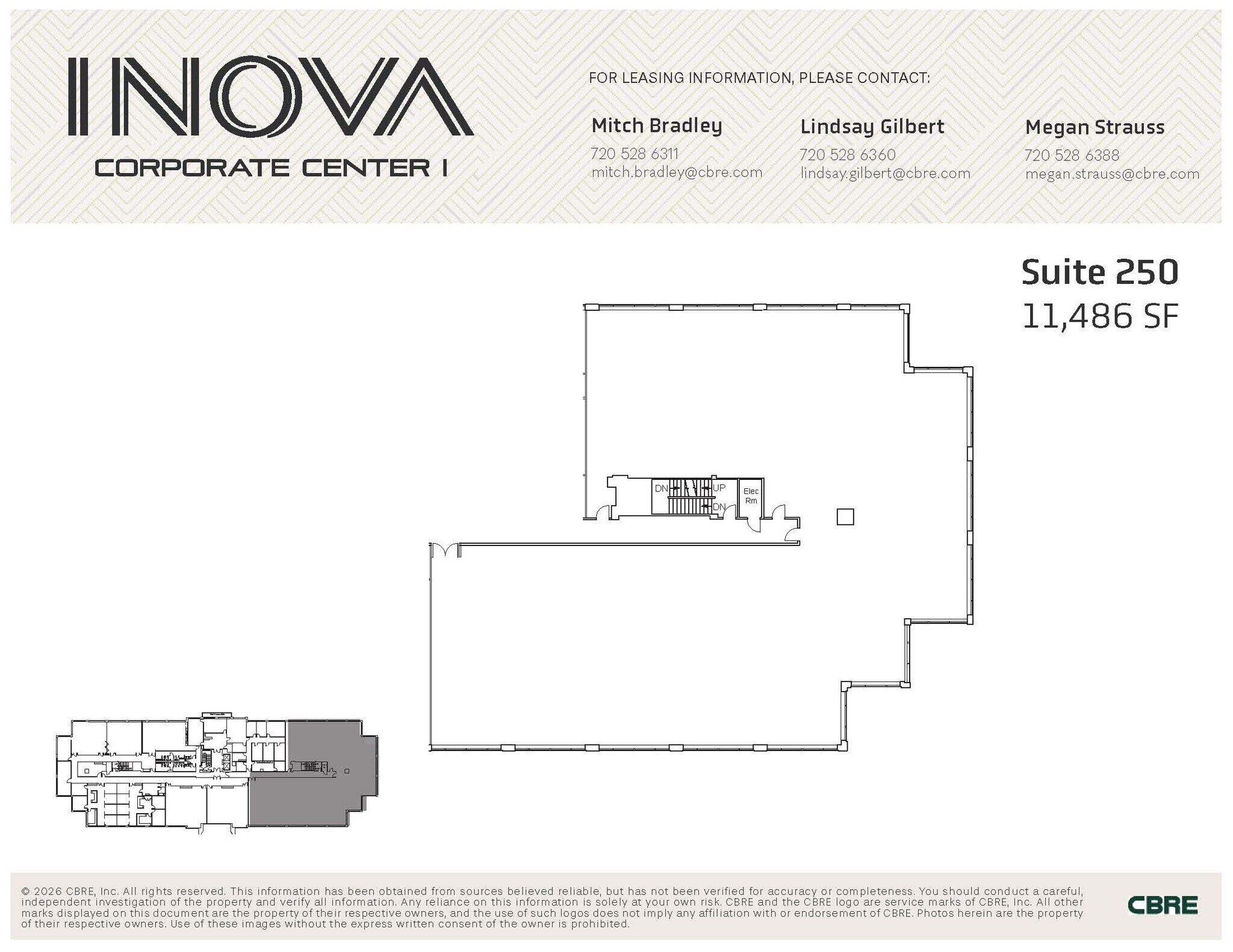 10700 E Geddes Ave, Englewood, CO for lease Floor Plan- Image 1 of 1