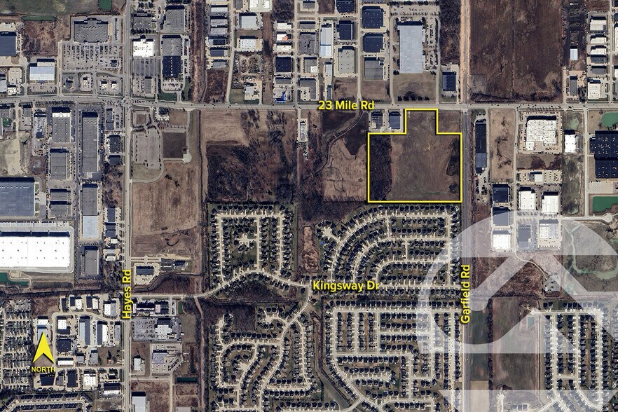 23 Mile Rd, Macomb, MI à vendre - Aérien - Image 2 de 2